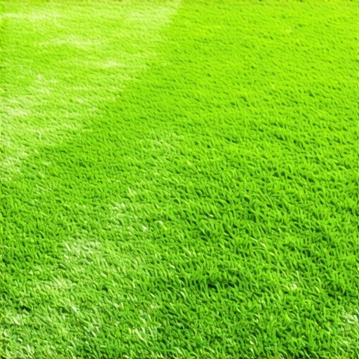 Lush green lawn being installed by professionals on a sunny day