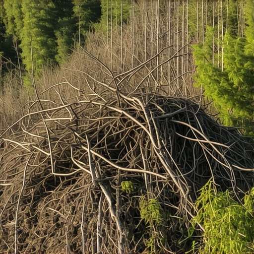Clear Overgrown 2026 Brush Piles Without Using a Chipper