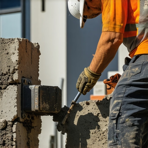 Fix Leaning Retaining Walls with a Simple 2026 Drill Drain