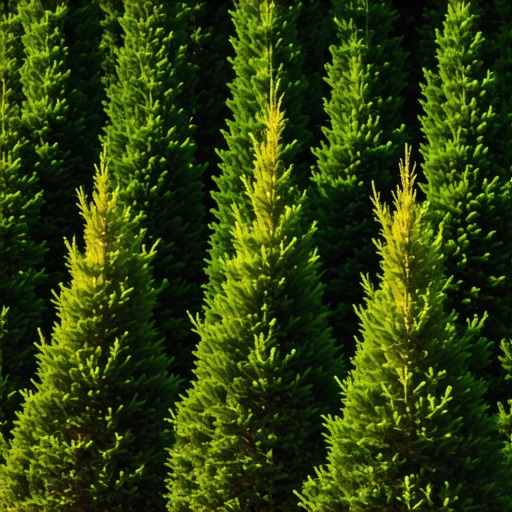 How to Build a Natural Privacy Screen Using Only Evergreens