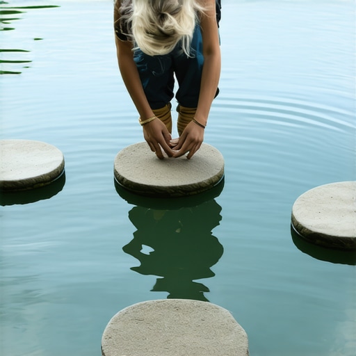 How to Level Sinking Stepping Stones Without Ripping Them Out
