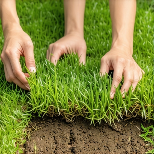 How to Patch Huge Bare Spots in Your Lawn Using Sod Scraps