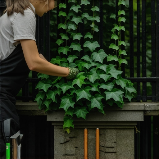 How to Strip Thick Ivy from Fences Without Wood Rot