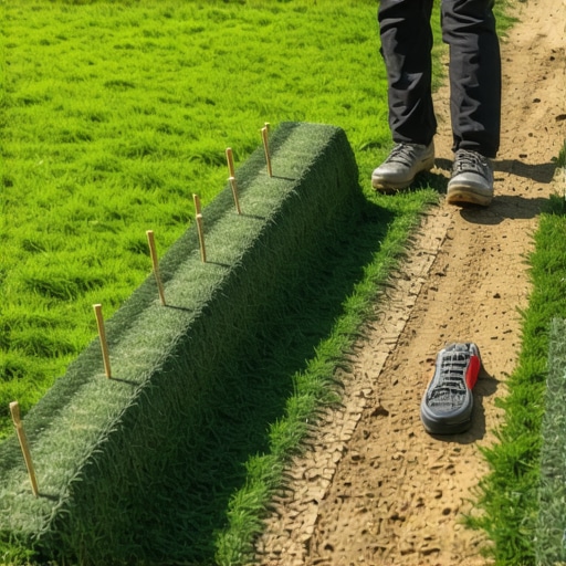 Installing Sod on a Slope: How to Peg It for Zero Slide