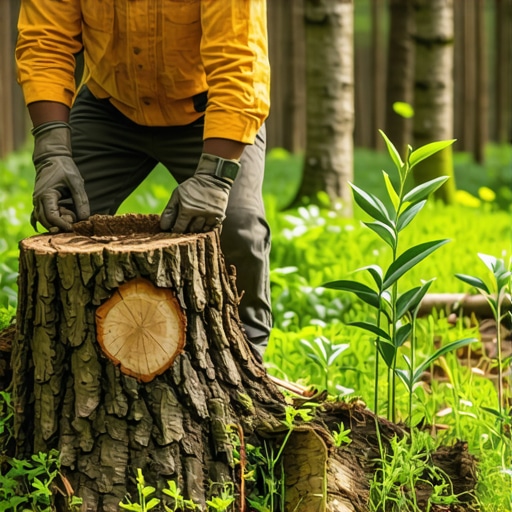 Removing 2026 Stump Sprout Re-Growth: Pro Tactics