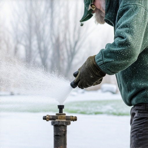 The Quickest Way to Blow Out Your Sprinklers Before the First Frost