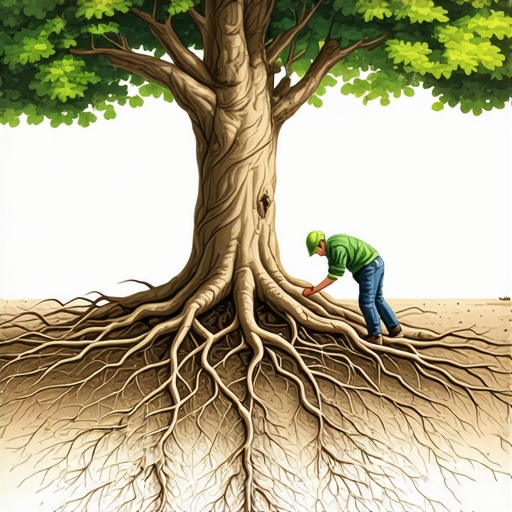 Why Your Tree Roots are Surface Level and How to Bury Them Safely