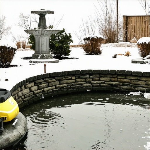 Winterizing 2026 Water Features: Do You Need a De-Icer?