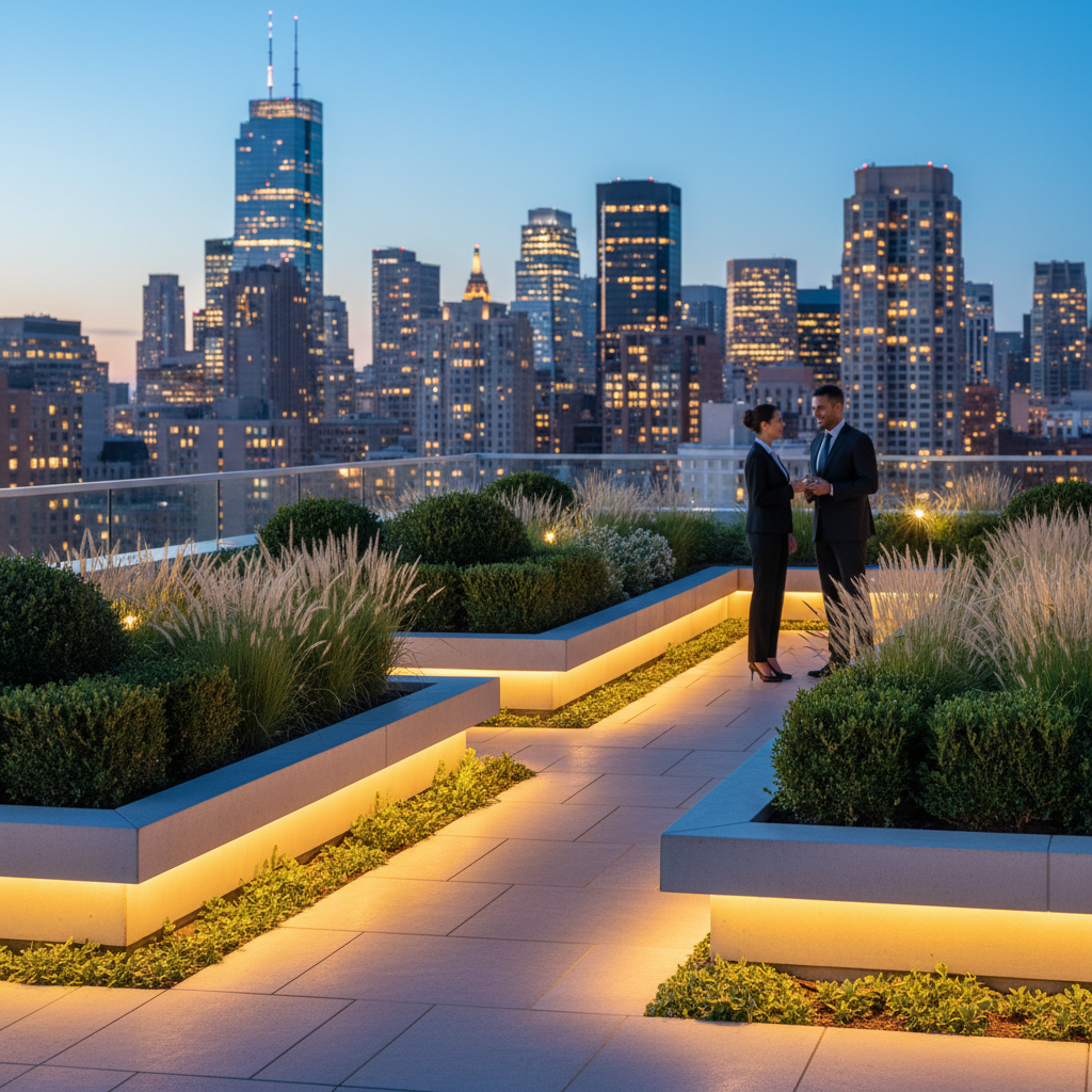 High-Performance Urban Landscapes Engineered for Measurable Property Value