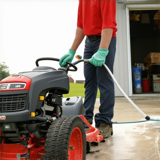A Quick Guide to Cleaning Your Mower Deck Before Storage