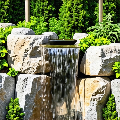 Building a Disappearing Pondless Waterfall for Small Yards