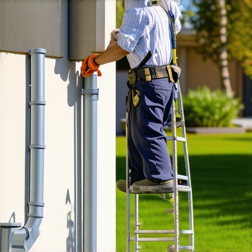 Cleaning 2026 Gutter Downspouts for Yard Drainage