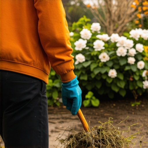 Clearing 2026 Winter Storm Debris from Perennial Beds