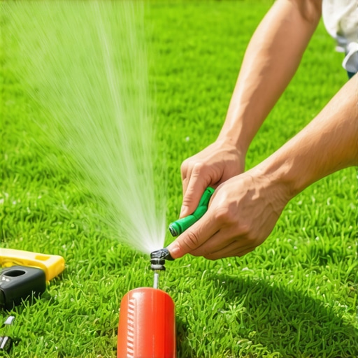 Fixing a Stuck Sprinkler Head That Won't Pop Up