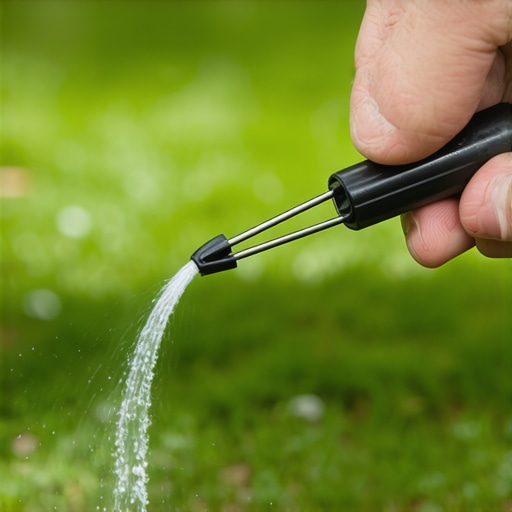 How to Clean Clogged Sprinkler Nozzles with a Simple Safety Pin