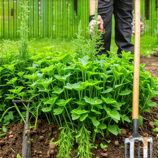 How to Clear a Failed Garden Bed Overgrown with Thistle