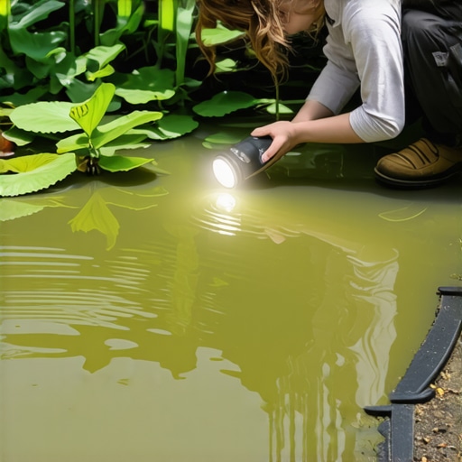 How to Find a Leak in Your Pond Liner Using Milk