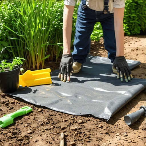 How to Install a Weed Barrier That Actually Works