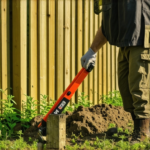 How to Level a Sinking Fence Post Without Digging It Out