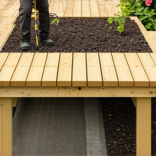 How to Stop Weed Growth Under Your New Wood Deck