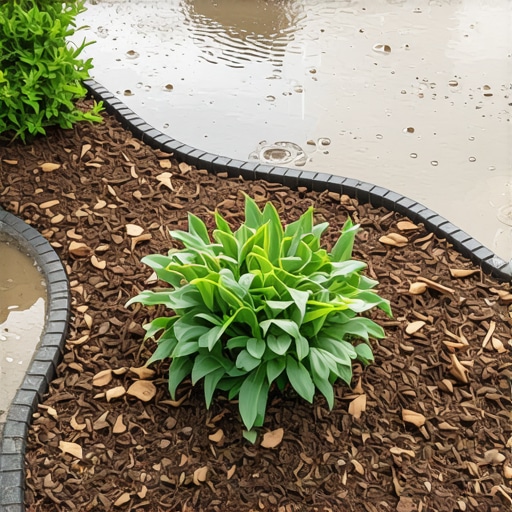 How to Stop Your Bark Mulch from Washing Away in Rain