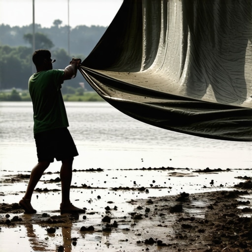 Removing 2026 Mud After Heavy Rain: The Tarp Drag Hack