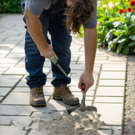 The Best Way to Fill Gaps Between Your Stone Walkway
