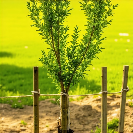 The Best Way to Stake a Newly Planted Tree for Wind