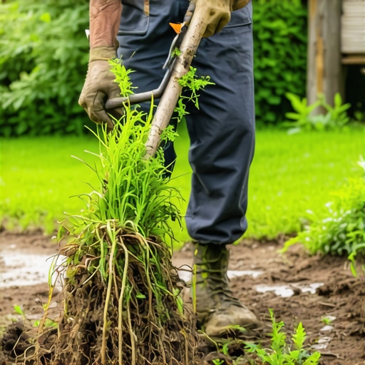 The Easiest Way to Pull Deep-Rooted Weeds After Heavy Rain