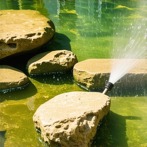 The Fast Way to Clean Algae Off Your Pond Rocks