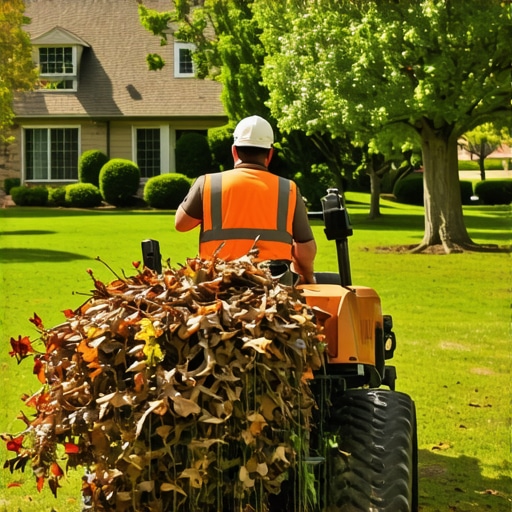 The Fastest Way to Bag Leaves on a Large Property