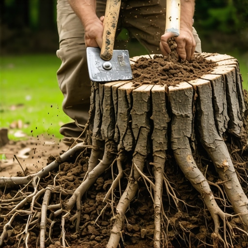 The Fastest Way to Dig Out a Stump Without a Grinder