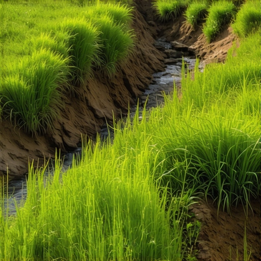 Using Ornamental Grasses to Fix Erosion on Steep Banks
