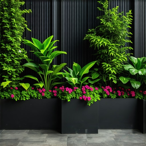 Using Vertical Planters to Add Privacy to Your Patio