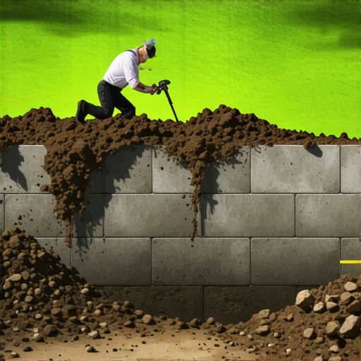 Why Your Retaining Wall Is Spilling Soil and How to Brace It