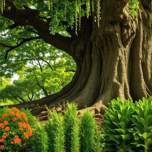 3 Plants That Thrive Under Giant Oak Trees