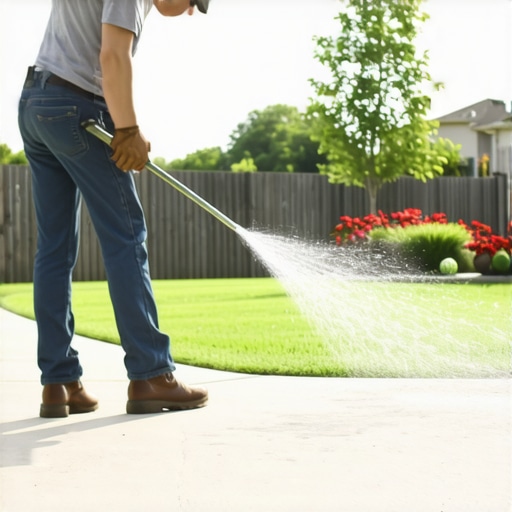 Adjusting Sprinkler Heads to Stop Watering Your Driveway