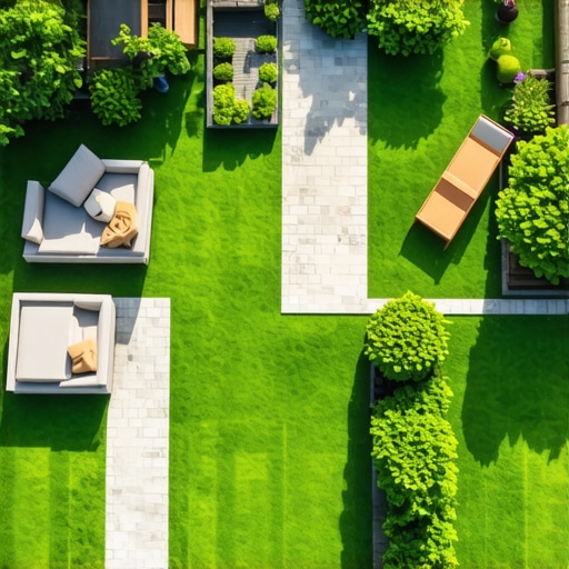 Backyard 2026 Layouts: Separating Zones with Grass