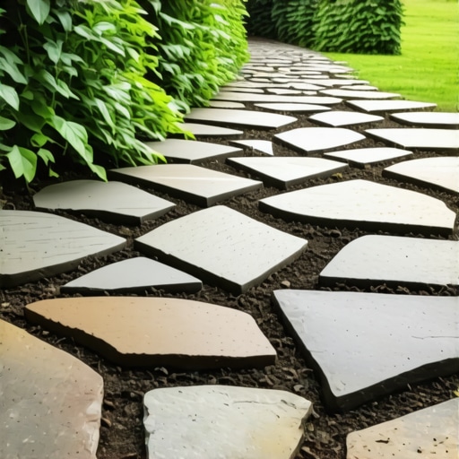 Building a Flagstone Path Without Heavy Mortar or Mess