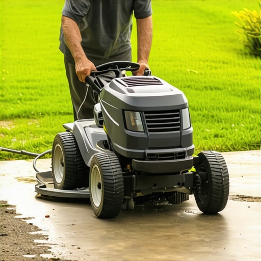 Cleaning Gunked Up Mower Decks to Prevent Grass Fungus