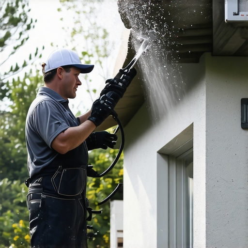 Clearing 2026 Gutters: The Pressure Washer Wand Fix