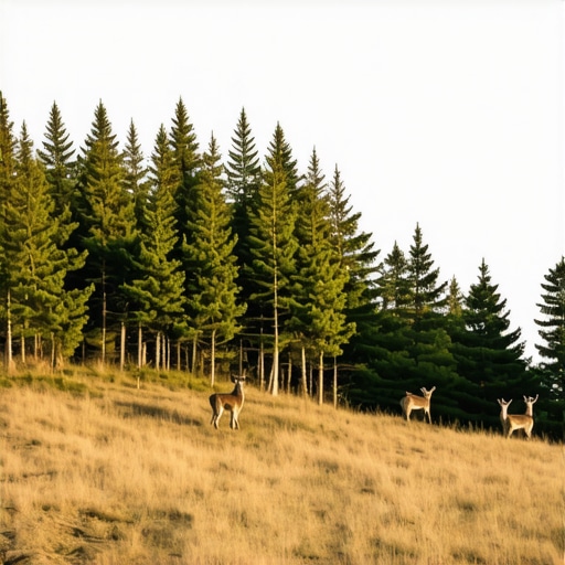 Creating a Natural Deer Barrier with Prickly Evergreens