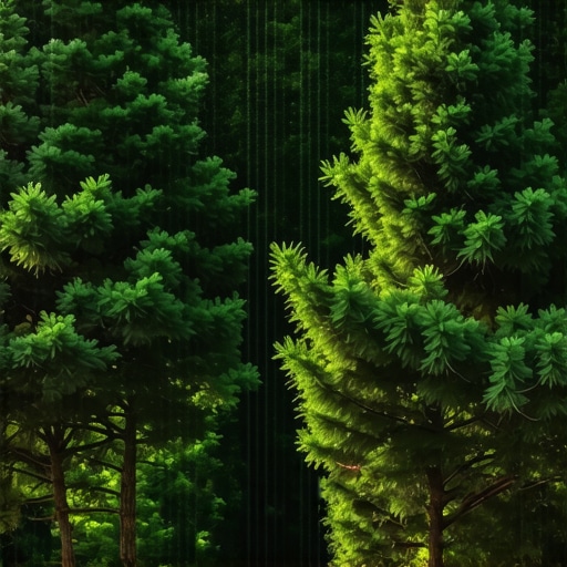 Designing a Privacy Screen Using Native Evergreens