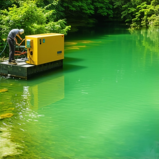 Installing 2026 UV Clarifiers for Crystal Pond Water