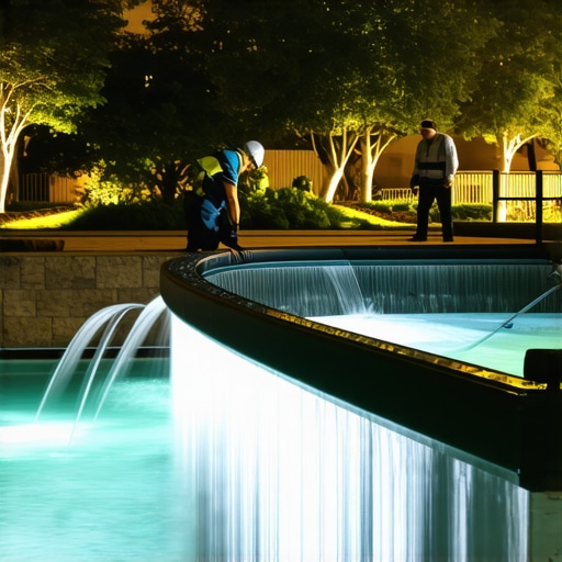 Maintaining 2026 Water Feature Lights Without Draining