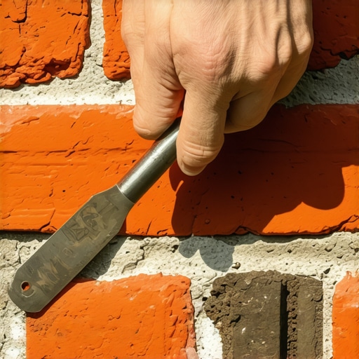 Removing 2026 Ivy from Brick: The Scraper Method