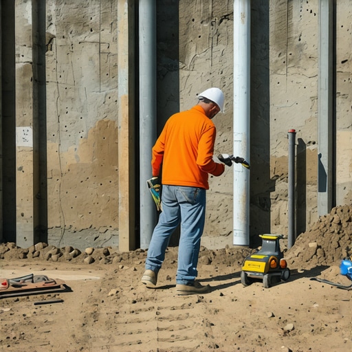 Stopping Retaining Wall Bulges: The Drainage Pipe Fix