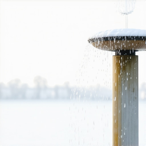Stopping Winter Ice Damage in Your Concrete Fountain