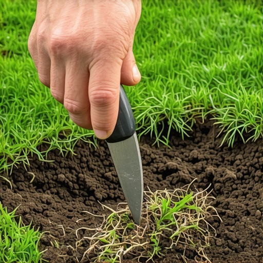 The Knife Test: Checking for Root Growth in New Sod