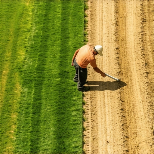 The Secret to Laying Sod on a Steep Hill